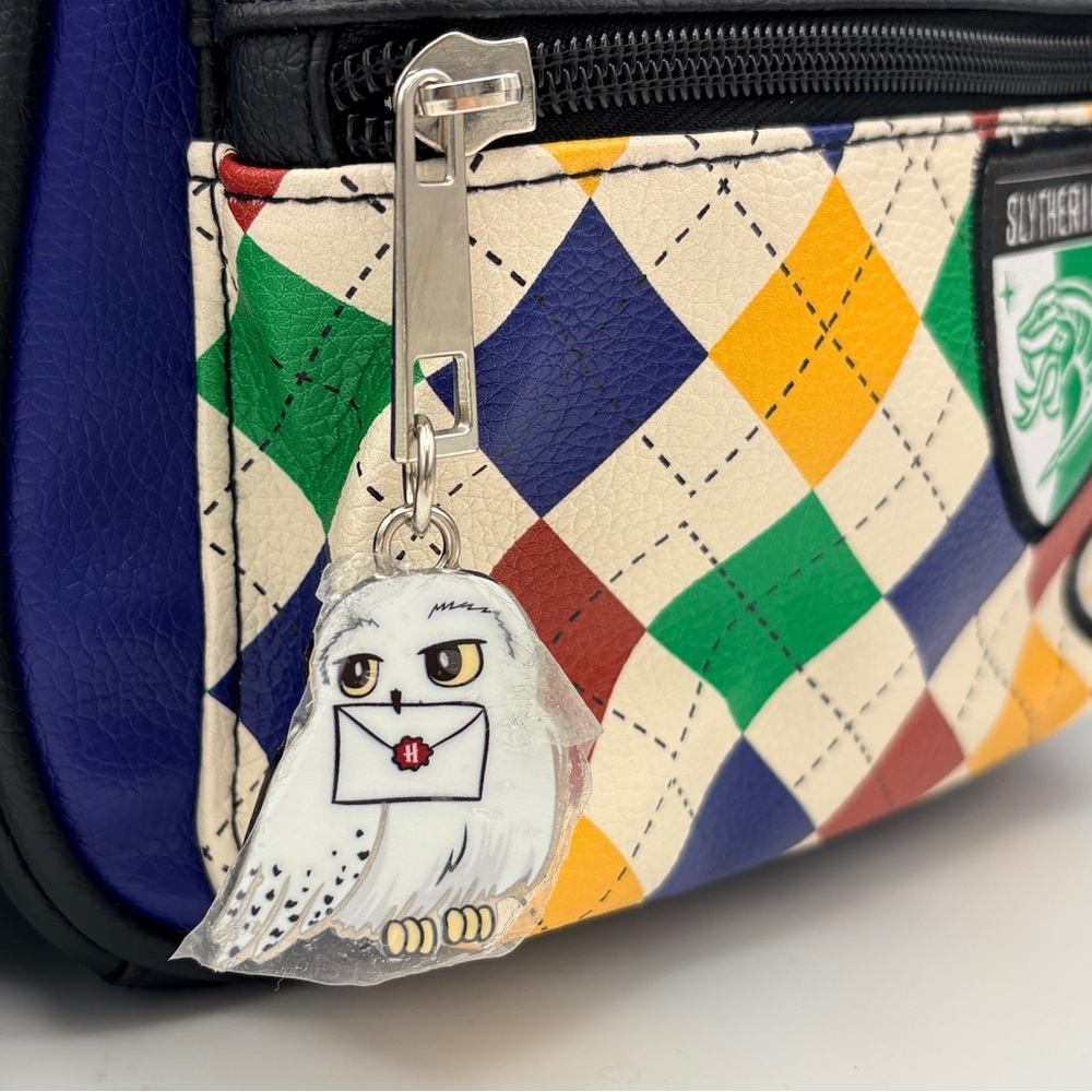 Harry Potter Hogwarts Patch Mini Backpack - Argyl… - image 4